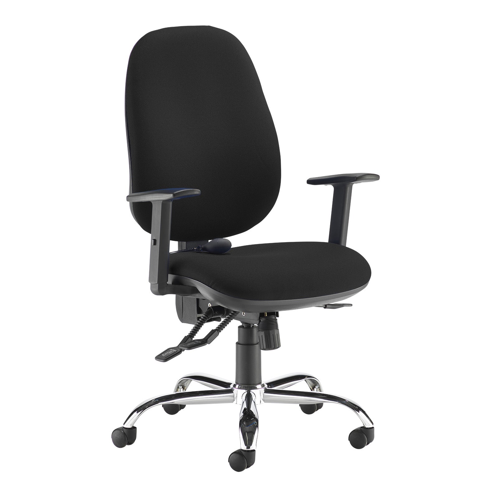 Jota Ergonomic 24 Hour Fabric Office Chair - Black or Blue Option - Custom Colours Available